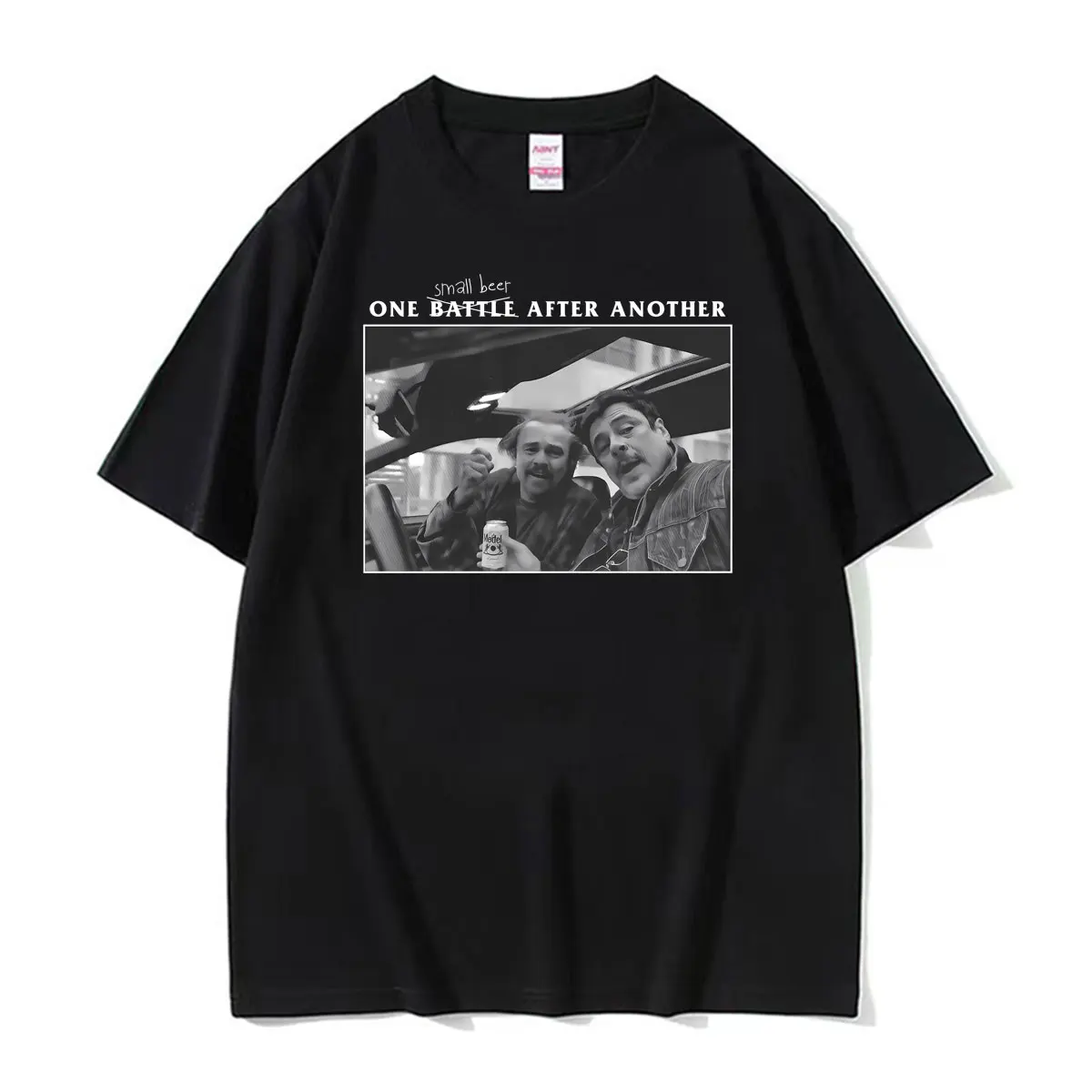 One Small Beer After Another for Fans of Comedy Memes T Shirts Men Women Vintage T-shirts Cotton Short Sleeve T-shirt Streetwear