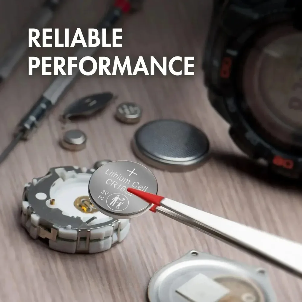 2-50pcs CR1632 3V Lithium Button Battery Coin Cell LM1632 KCR1632 ECR1632for Watch Calculator Clock Remote Control Toys