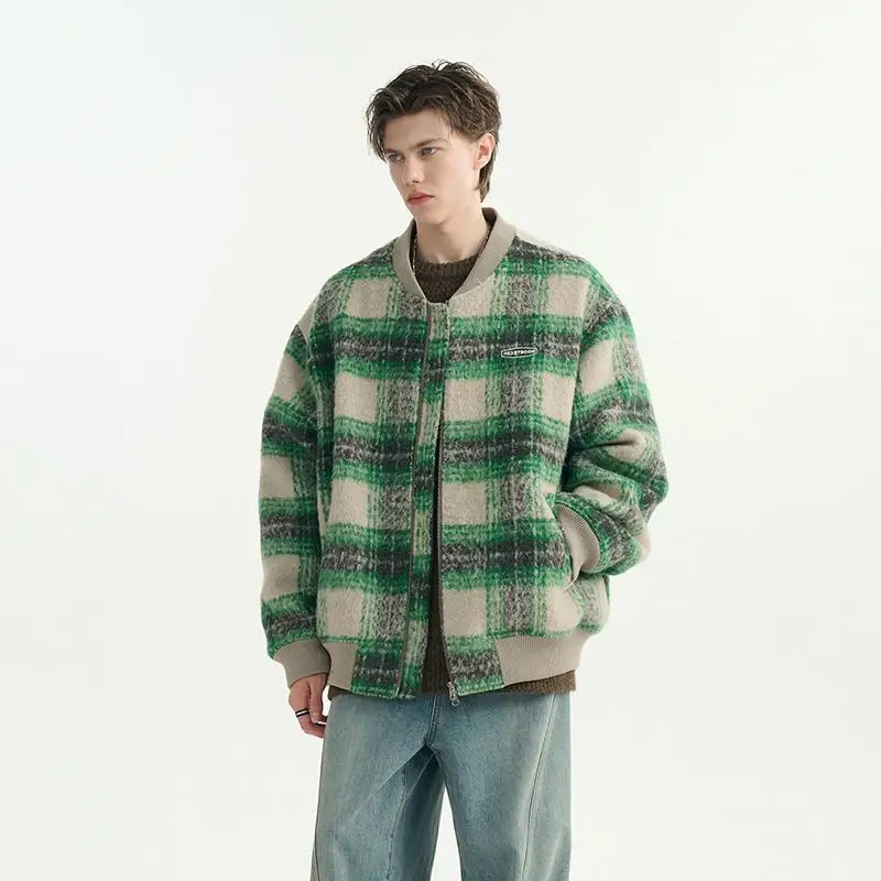 Wool Blend Jacket M…