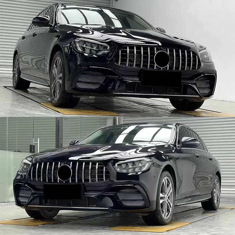 

High Quality 2021 E63 Auto Parts Body Kit for Mercedes Benz W213 Modified To E63 AMG 1:1 Style Bumper with Grille