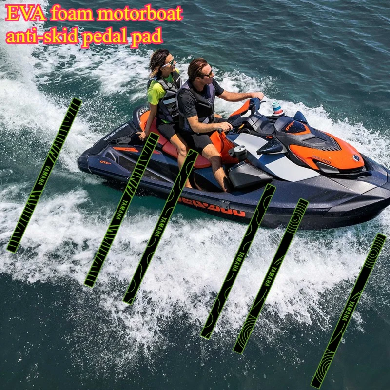 

EVA Foam Motorboat Pedal Pad Non-Slip Self-Adhesive Deck Step Mat Marine Flooring Pad for Yacht Jet Ski Fishing Boat Accessories