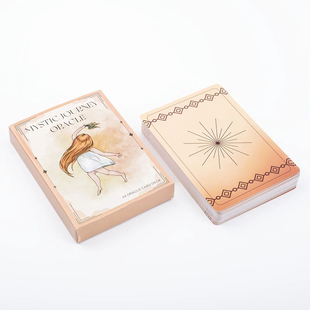 Mystic Journey Oracle Board Game - Spiritual Divination Deck with 44 Cards 10.3x7.3cm Perfect for Friend Party Fortune Tell