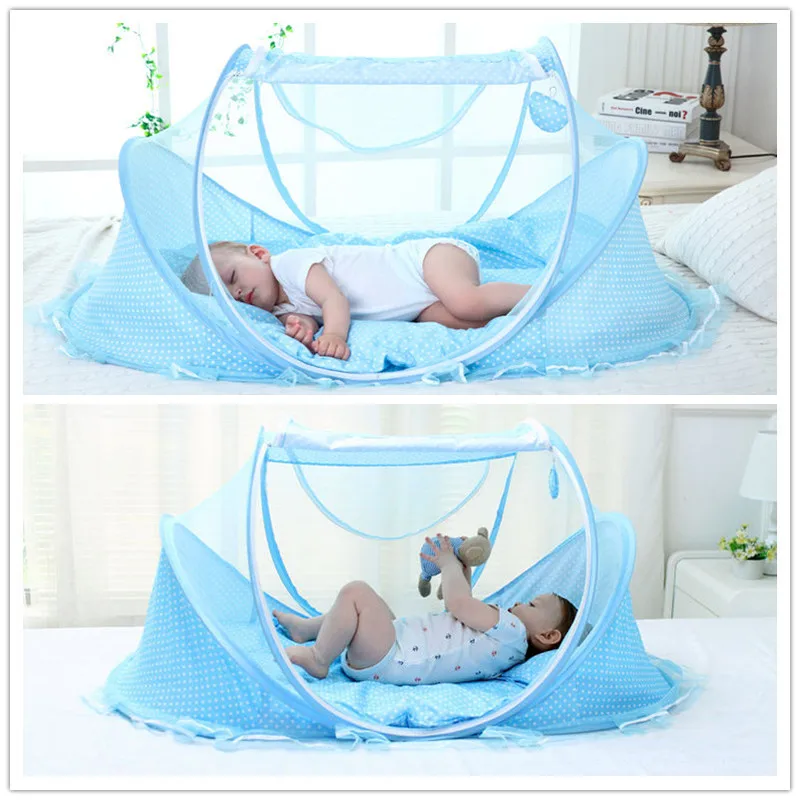 Baby Bedding Crib Netting Portable Foldable Sleeping Net Newborn Mosquito Tent Children Bed Tent Mosquito Net for Baby Crib