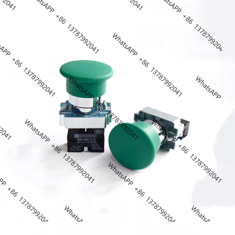 ZB2‑BC31 Green Mushroom Momentary Push Button Switch NO Normally Open