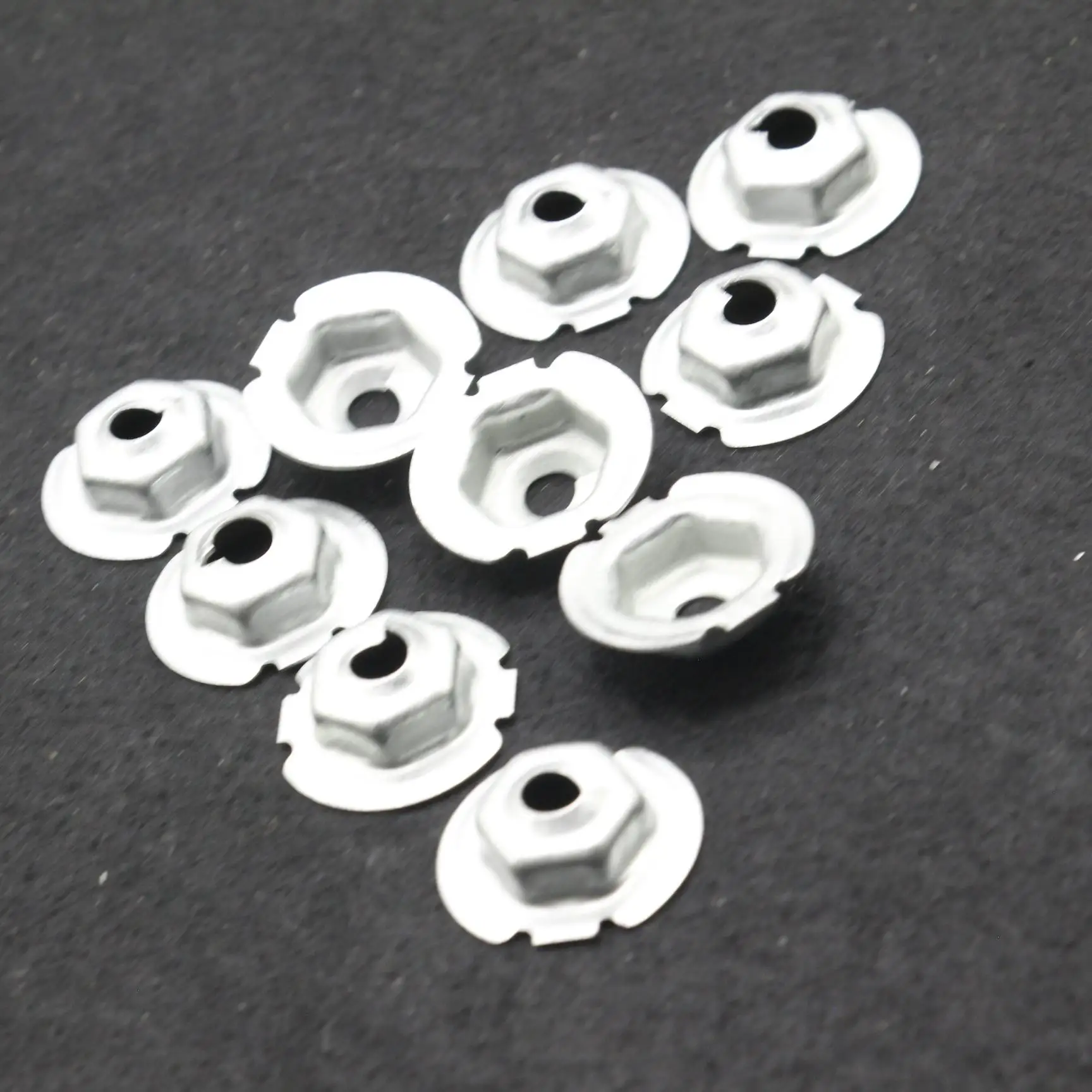 

10 Pcs Bumper Cover Blind Spot Detection System Warning Sensor Nut For Volkswagen Atlas Arteon Tiguan Audi Q4 E-Tron WHT-005-560