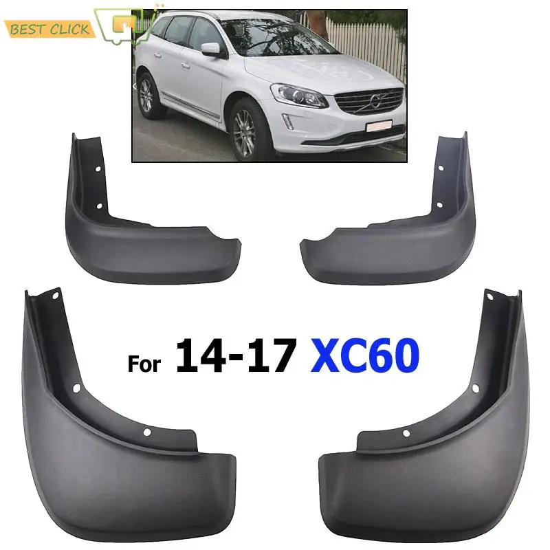 Front Rear Car Mud Flaps For VOLVO XC60 2014 2015 2016 2017 Mudflaps Splash Guards Mud Flap Mudguards Fender 31359689 31359690