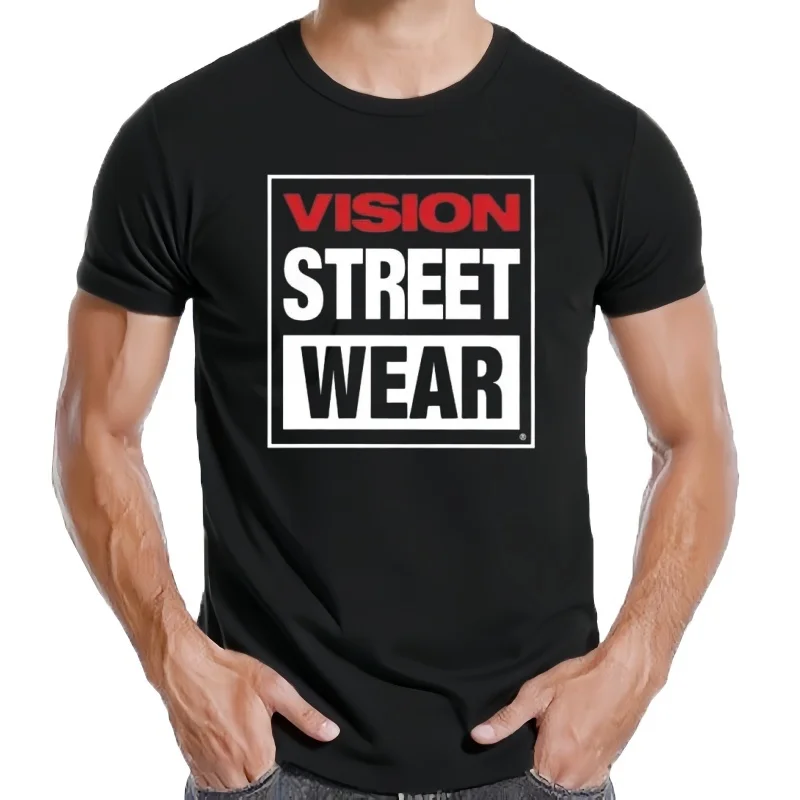 Nueva 100% de algodón para hombre, ropa de calle Visual, Visual Street Wear, Top en blanco de verano adecuado