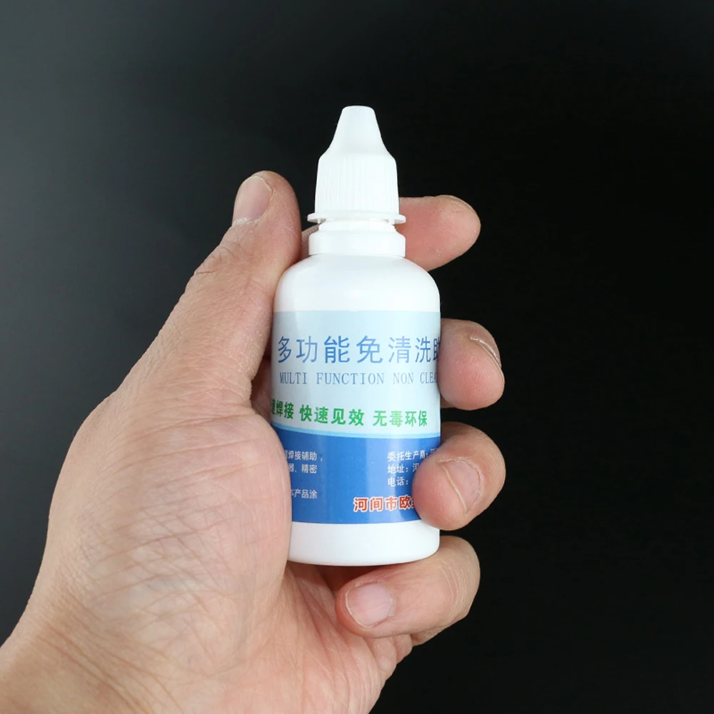 50ml/Bottle Stainless Steel Welding Flux 18650 Battery Repair Liquid Soldering Flux Copper/Iron/Nickel Small Piece Rework Tool