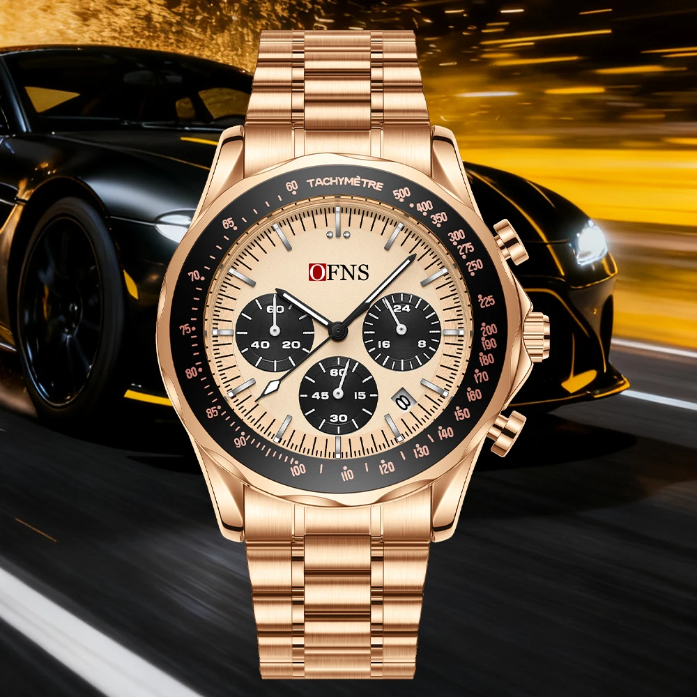 

Customized Man Stainless Steel Mens Quartz Watch Similar Pagani Designs Watches For Men Business Waterproof Wristwatches Reloj