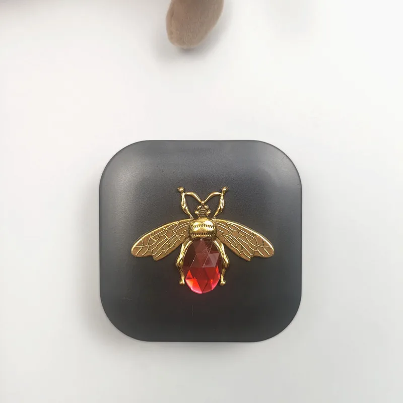 Cute Portable Small  Eye Contacts with Mirror Contact Lens Case Colored Lenses Container Box for Party Travel Set B2