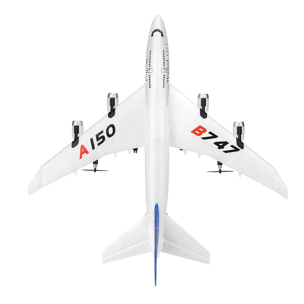 WLtoys Rc Fixed-wing Xk A150 Airbus B747 Model Plane Epp 2.4g Rc Airplane Aircraft Short Charging Time Rtf Glider Toys For Kids