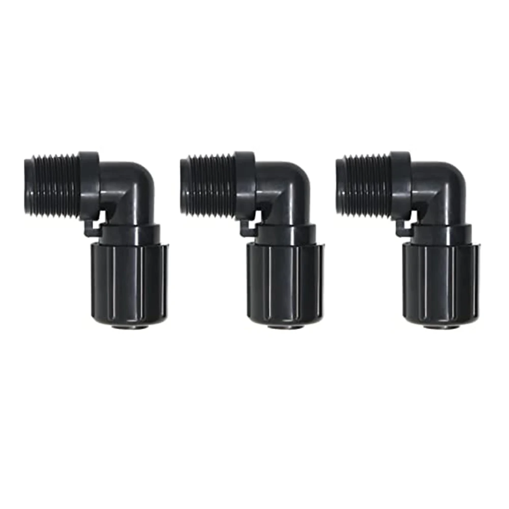 90 Degree NPT Tube Fittings Tube Fittings 90 Degree NPT Fitting Compression Nut Included Threaded Tube Connection