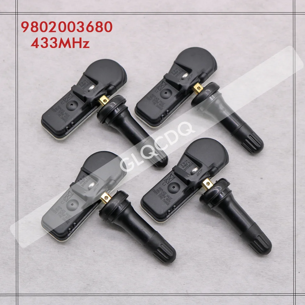 DLA 2014-2021 CITROEN C4 CACTUS 2014-2018 CITROEN C4 TPMS 433MHz CZUJNIK CIŚNIENIA W OPONACH TPMS CITROEN 9802003680 9811536380