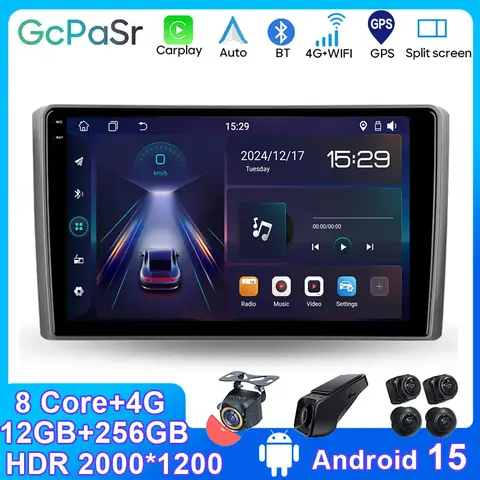 Android Auto For Honda Element YH 2002 - 2006 Car Radio Multimedia Video Player GPS Navigation Carplay QLED BT WIFI NO 2din DVD