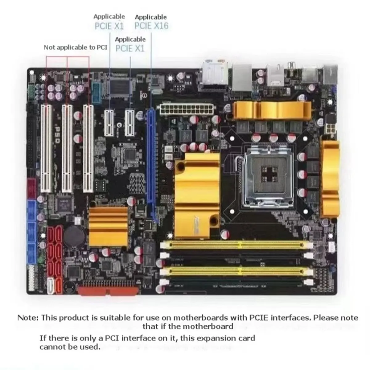 PCIE to USB3.0 19/20PIN Expansion Card PCI-E Express X1 to 4 Port Front USB 3.0 5Gbps Controller Adapter for PC Desktop