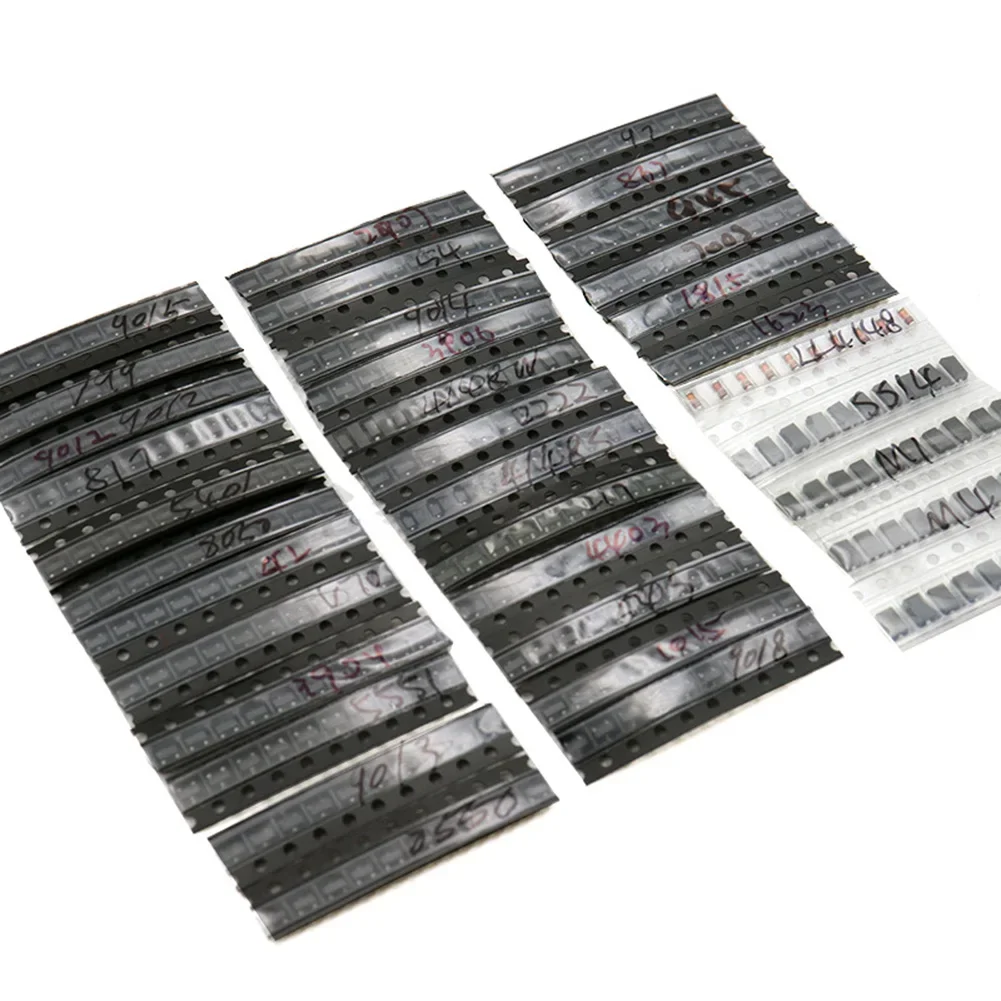 350PCS Transistor And Diode Assortment Kit 35 Values For Electronics Repair And Circuit Projects For Test Measurement Tool
