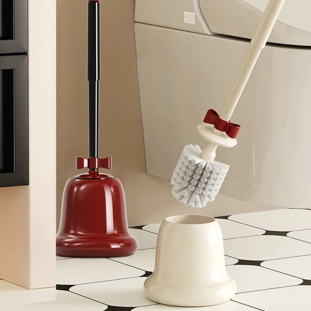 

Dopamine Design Long Handle Toilet Brush Hygienic Plastic Toilet Scrubber Base Mounted Closestool Brush Bathroom