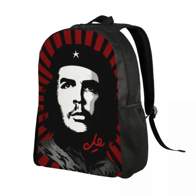 

Che Guevara Travel Backpack Women Men School Computer Bookbag Street Art College Student Daypack Bags