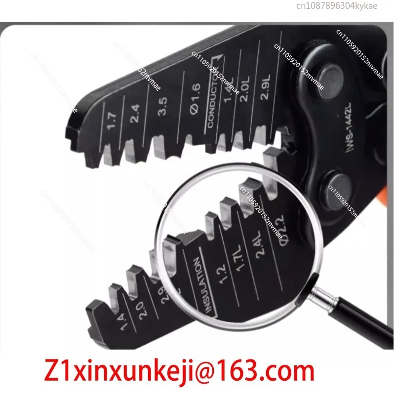 IWS-1442L Micro Connector Crimper Plier Untuk Crimping AWG30-14 Terbuka Barel Konektor Dari Molex,TE AMP JST JAE Jam