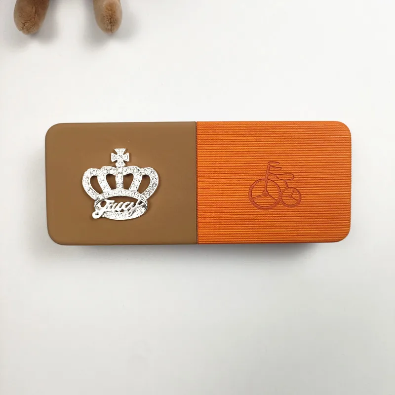 Conjunto com diamantes espelho padrão óculos caixa portátil óculos de sol caso caixa de armazenamento óculos acessórios presente feminino b1