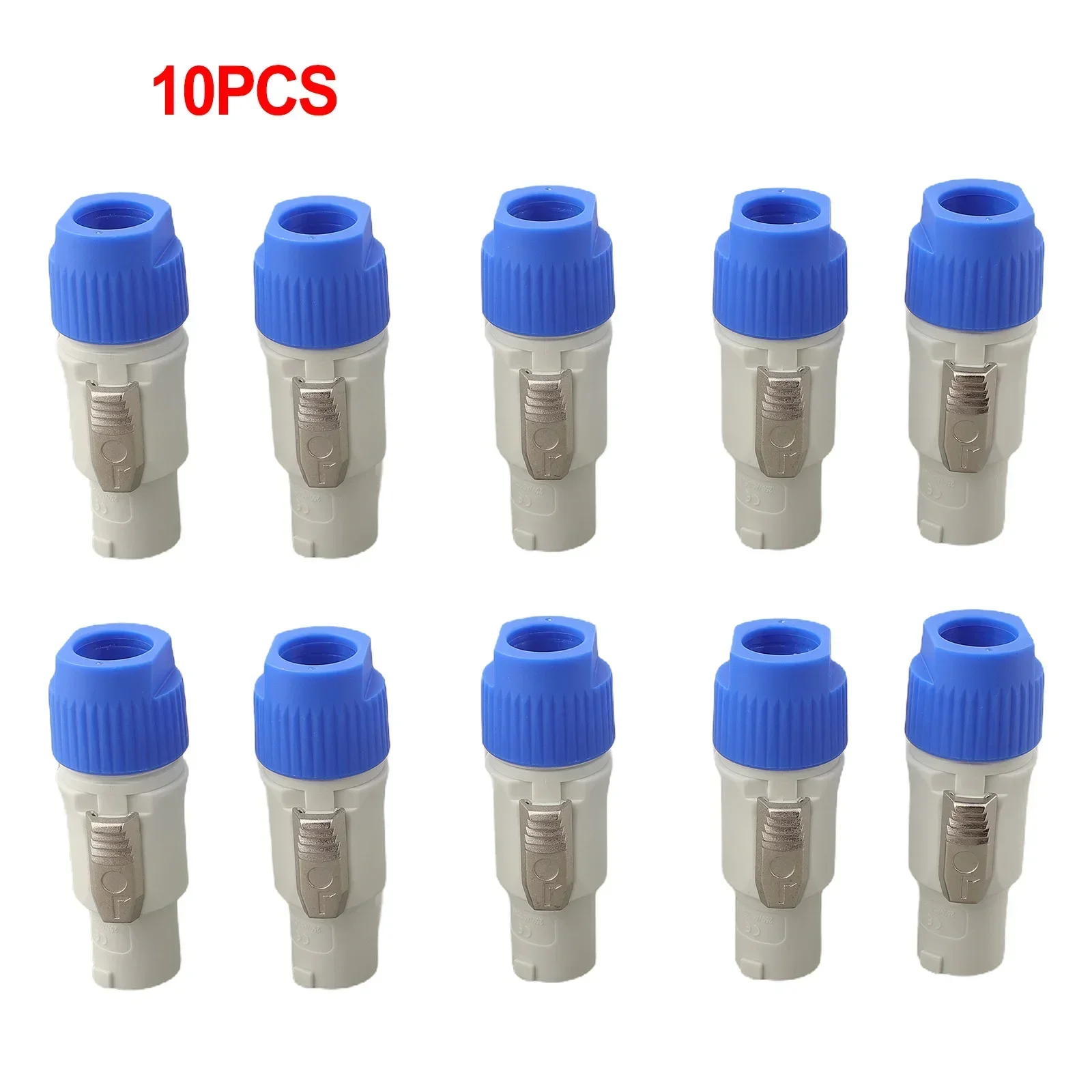 

A Comprehensive Solution Pack of Ten Efficiently Designed and Male Power Connectors Suitable for Multiple Uses