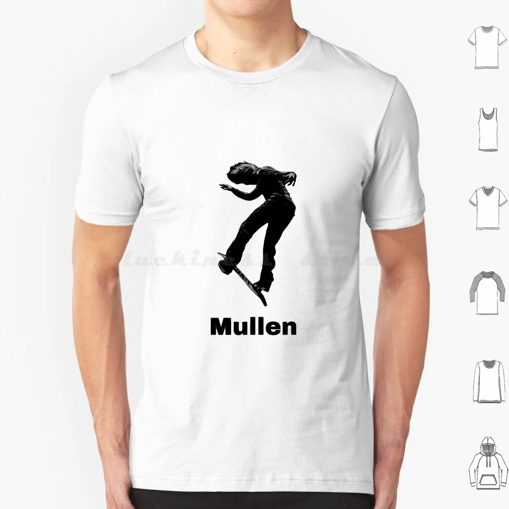 Surprimo Mullen T Shirt 6xl Cotton Cool Tee Rodney Mullen Rodney Mullen Skateboarding Throwback Minimalist Black And White