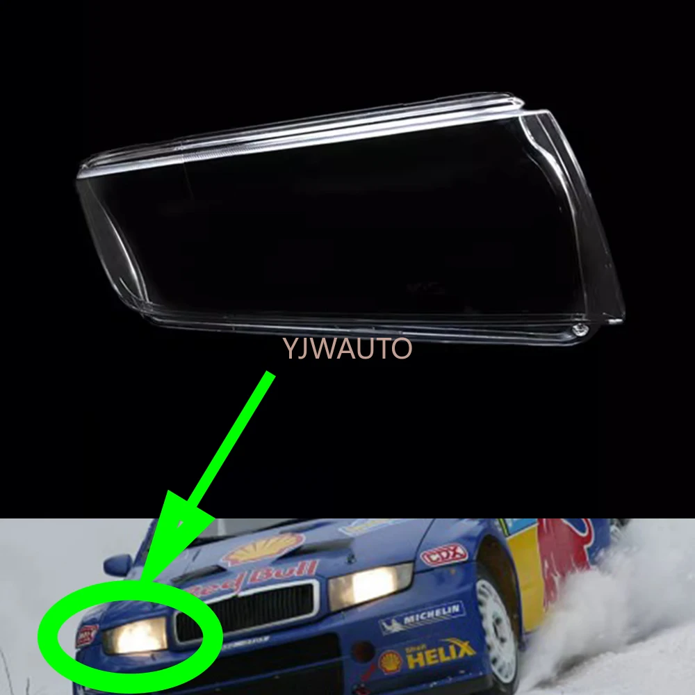 

For Skoda Fabia 1999 2000 2001 2002 2003 2004 2005 2006 2007 Headlight Cover Car Headlamp Lens Glass Front Lampshade Auto Shell