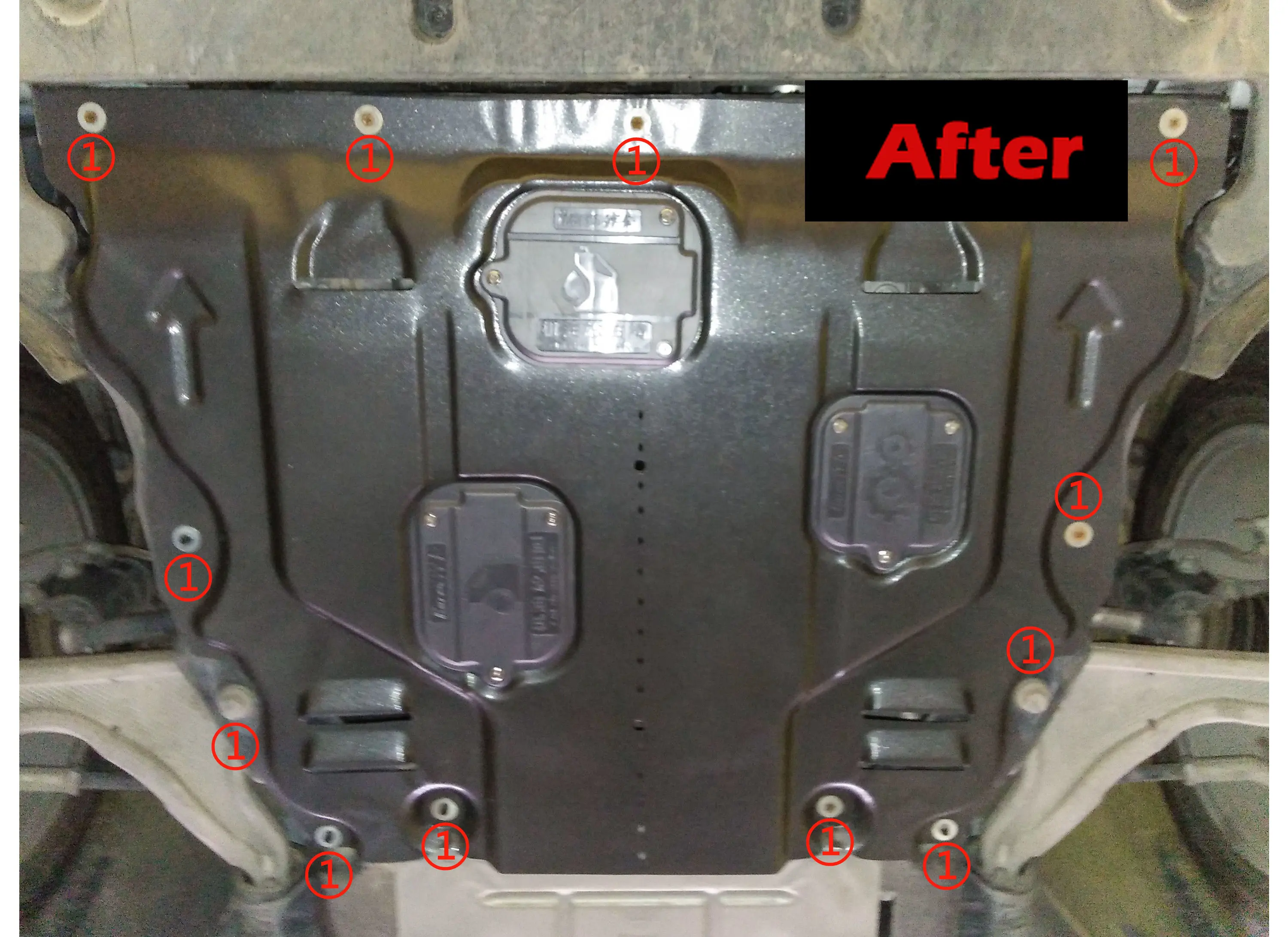 2015-2021年式フォード・エッジ用3Dスキャンエンジンスキッドプレート |   完璧なフィット感のアンダーボディ保護ガード