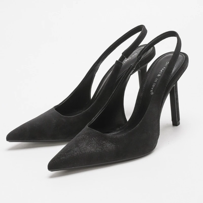 

Luxury Pointed Toe High Heels Women Summer Sexy Back Strap Stiletto Sandals Elegant Shallow Comfort Office Shoes Women's Pumps