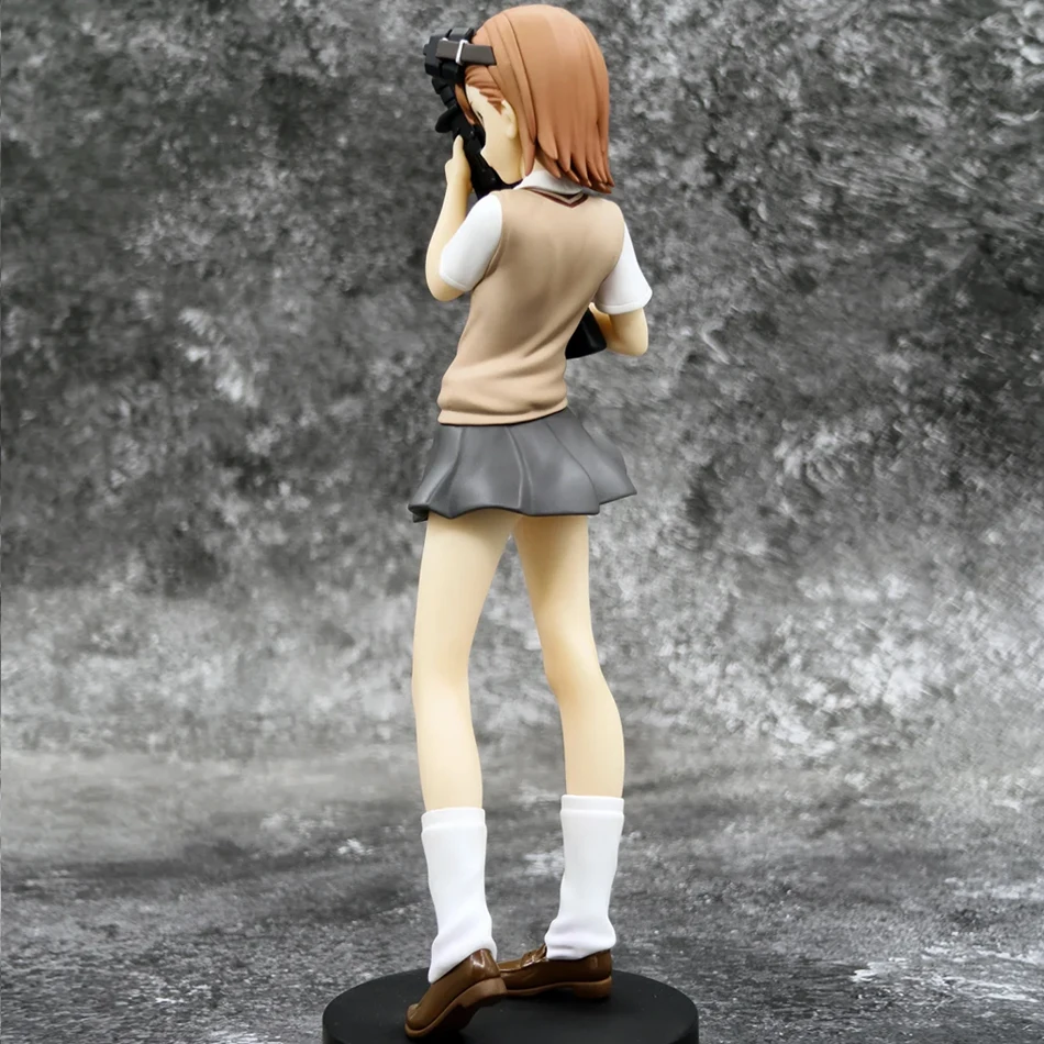 熱いアニメ「とある魔術の禁書目録」御坂美琴 レイルガンガール アニメフィギュア PVCアクションフィギュア モデル アニメ漫画モデル玩具ギフト