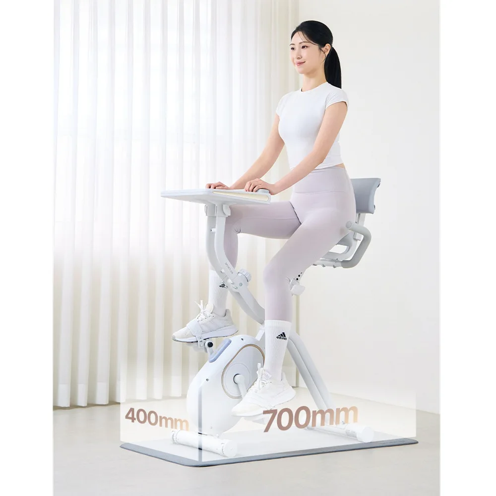 Magnetically‑controlled Upright Foldable Exercise Bike Carbon Fiber Frame Adjustable Resistance Portable Design