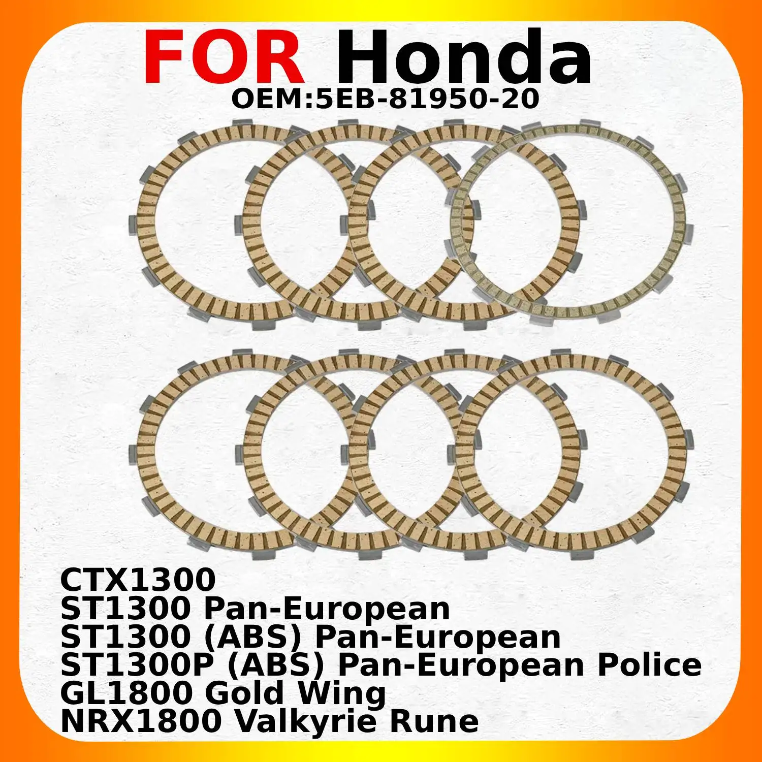 1Set Motorcycle Clu…