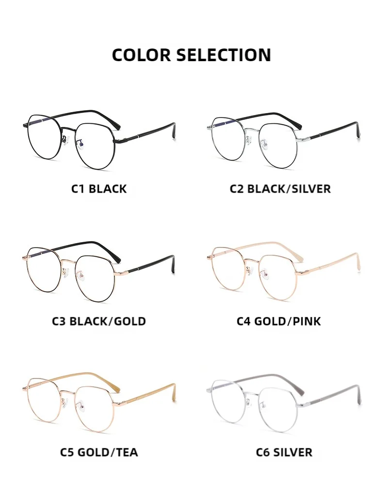 O-Q CLUB Magnetic Clip-on Sun Glasses for Woman Optical Lenses With Medical Recipe Eyewear Women\'s Eyeglass Frame Glass Frames