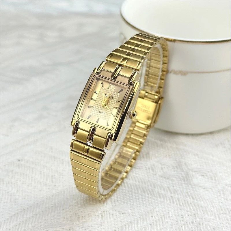 

Luxury Quartz Watches Ladies Clock Fashion Golden Stainless Steel Bracele Wristwatches Women Relogio Masculino Dropshipping