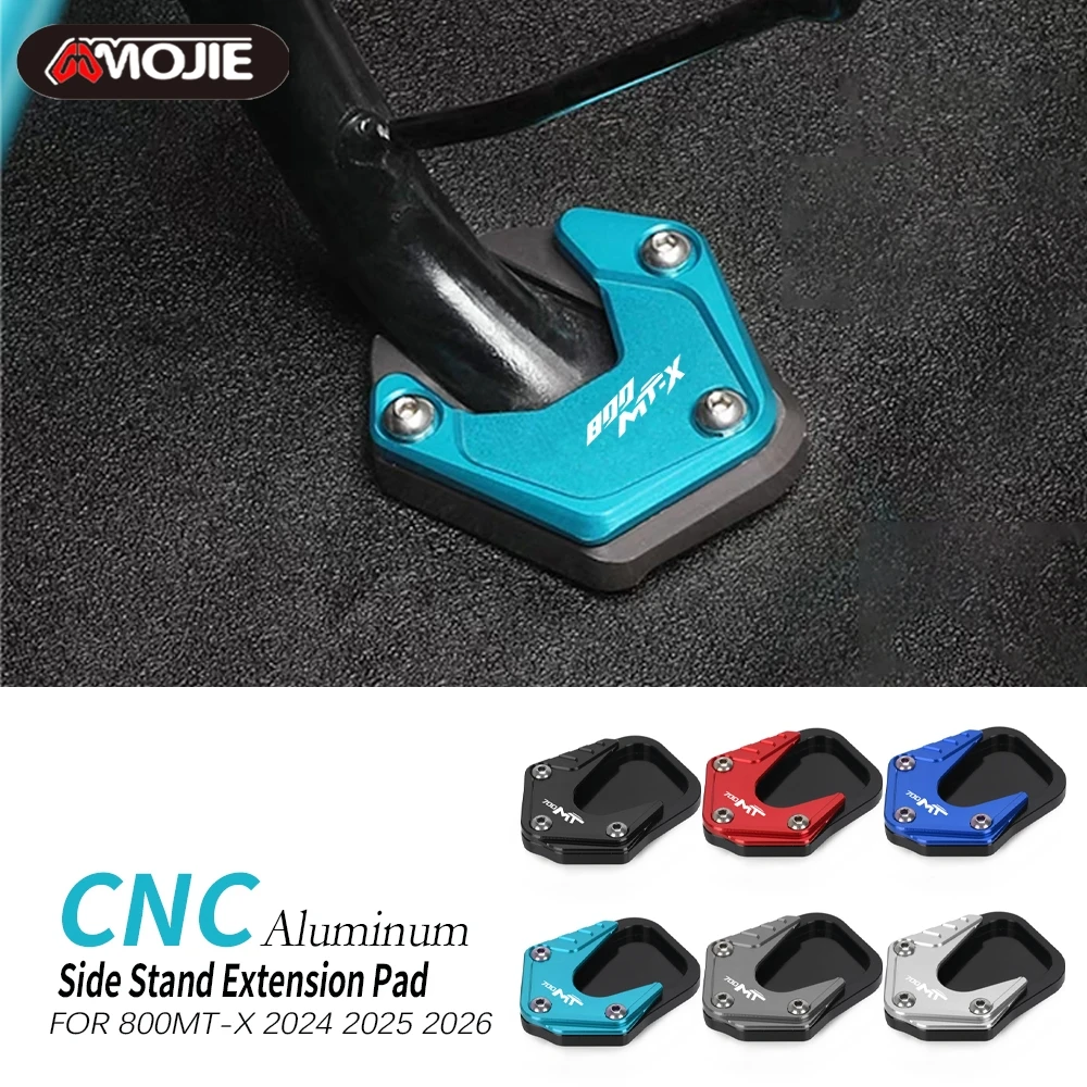 

FOR CFMOTO CF MOTO 800MT-X 800 MT-X MTX 800 800MTX 2024 2025 2026 Motorcycle Kickstand Enlarger Side Stand Extension Pad Plate