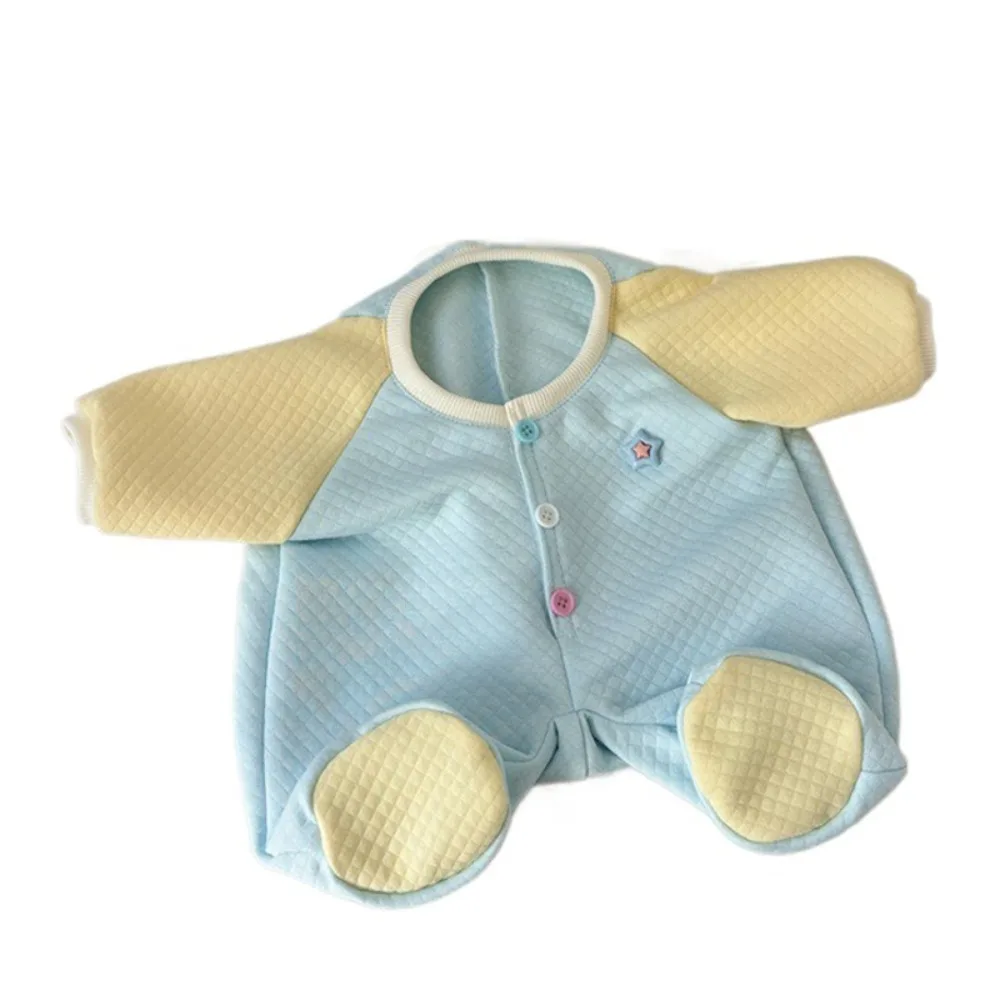 

Jumpsuit 40cm Cotton Doll Clothes Sitting Posture Clown Hat Plush Doll Clothes Replacement Cute No Attribute Doll Clothes