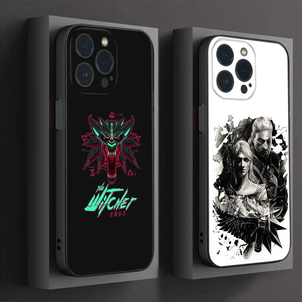 

Cool T-The Witcher 3 Phone Case For IPhone16 15 14 13 12 Mini 11 Pro XS Max X XR SE5 6 7 8 Plus Soft Silicone Cover