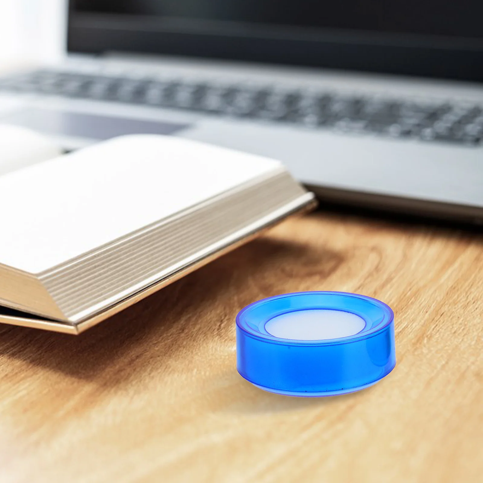 6 قطعة كوب إسفنجي لترطيب إصبع اليد الرطبة لعد أوراق فرز النقود أداة إرسال البنك مرطبات الإصبع