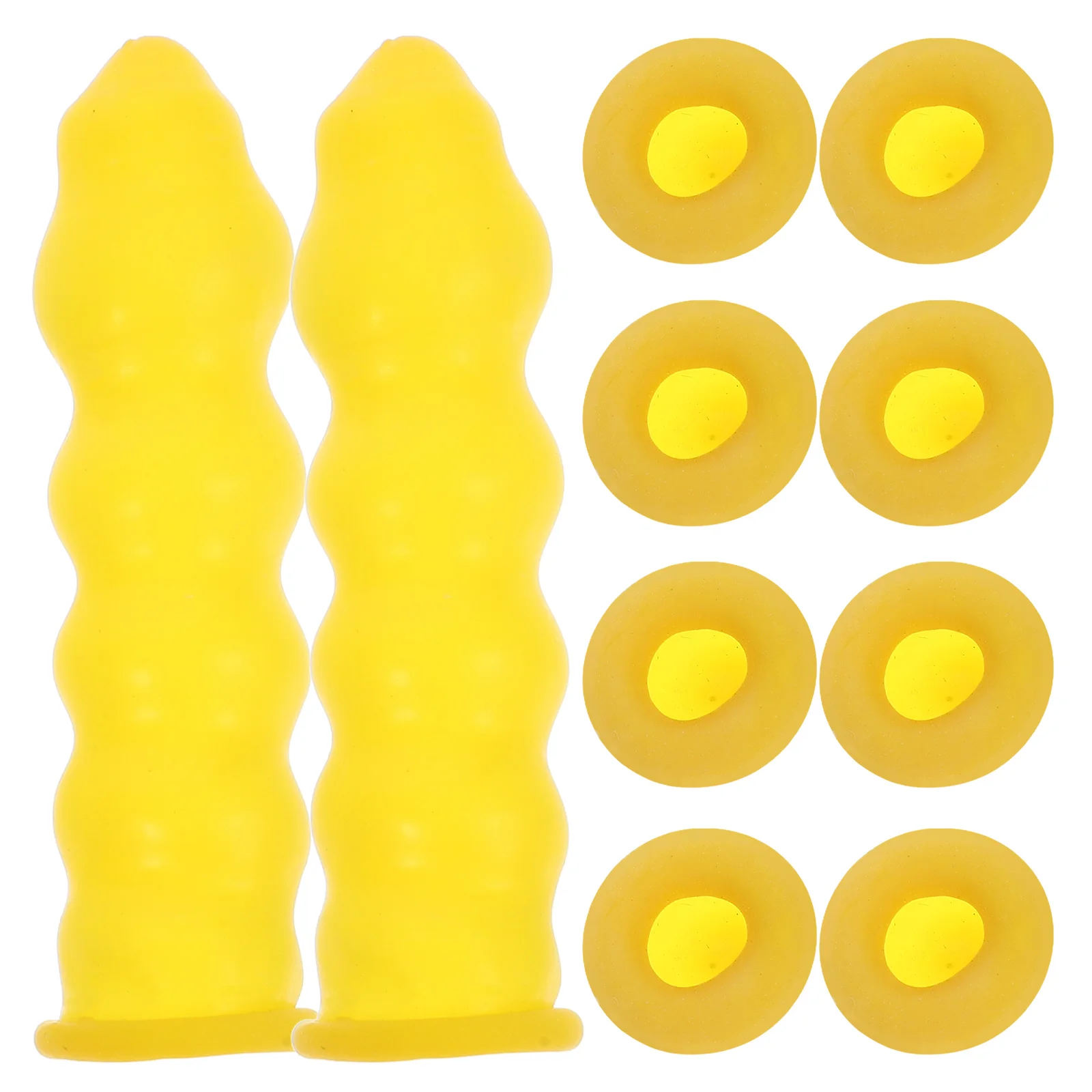 Bouchons d'économie de calfeutrage, 20 pièces, Excellent effet d'étanchéité, utilisation à Long terme, couvercles de tubes de calfeutrage, embouts de tubes de calfeutrage