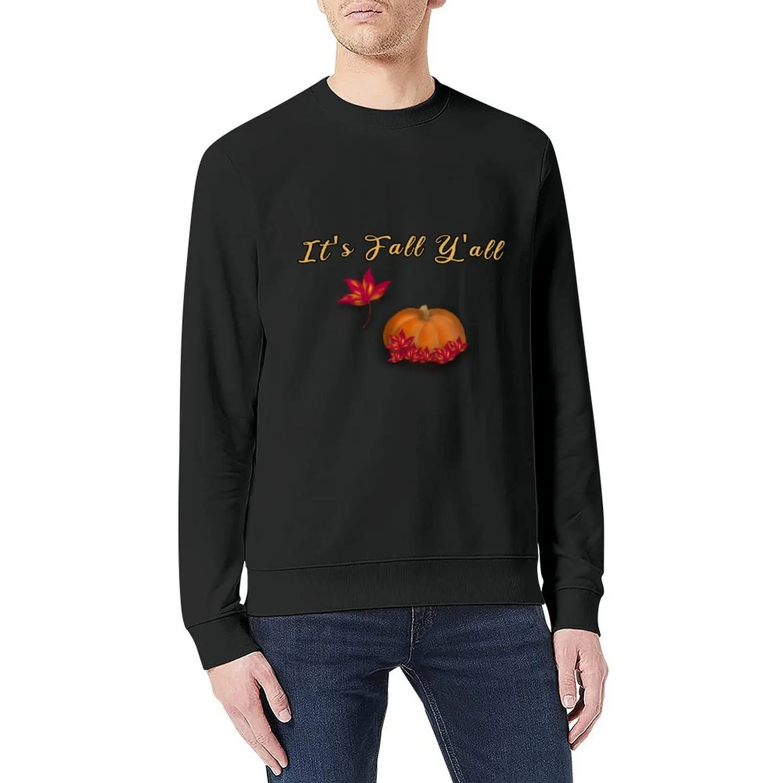 It's Fall Y'all Pullover رياضية للرجال ملابس الخريف ملابس للرجال ملابس رجالية بلوزات جديدة