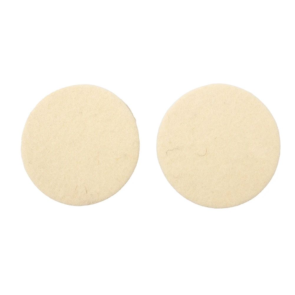 

2pcs Wool Felt Polishing Pad Wheel For Glass Stainless Steel Herramientas Taladros Ferramentas Multimeter Power Tool Sets