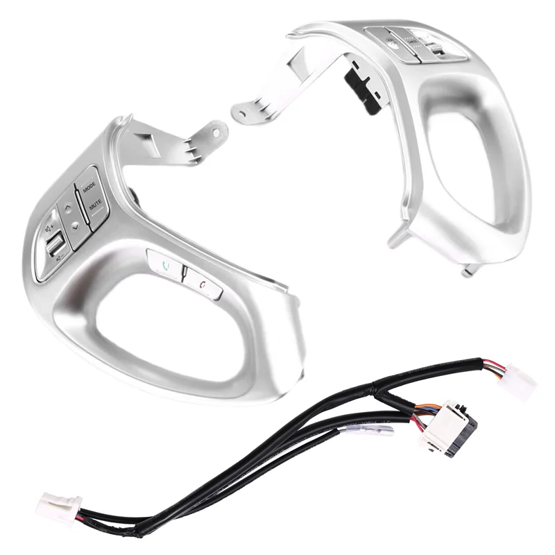 

For Ix35 TUCSON 2010-2015 Car Multi-Function Cruise Control Steering Wheel Buttons With Bluetooth Button