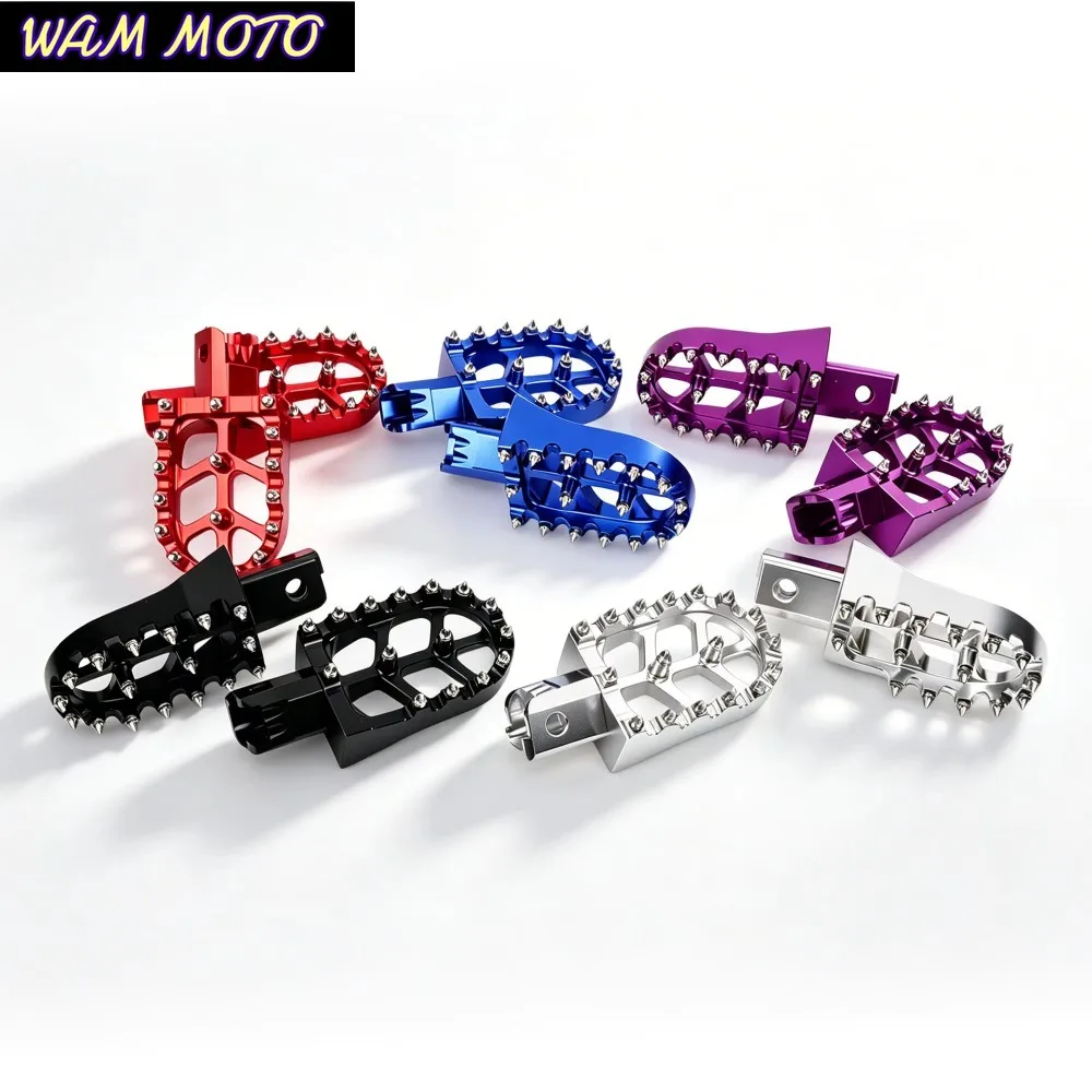 Motorcycle CNC Aluminum Foot Pegs Footrest For HONDA CRF50 CRF70 CRF110 CRF125 CRF XR 50 70 110 125