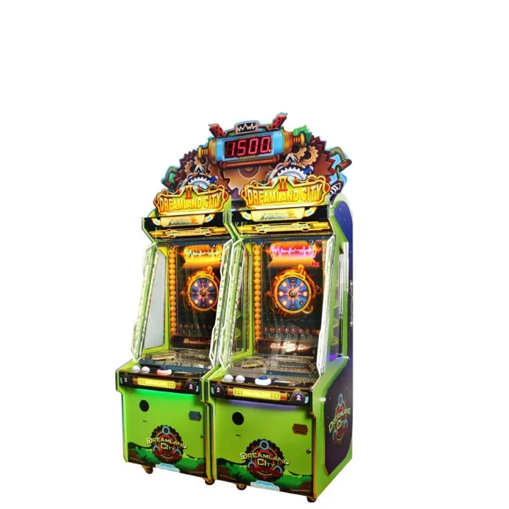 Most Popular Dreamland City Coin Pusher Arcade Games Machine for sale