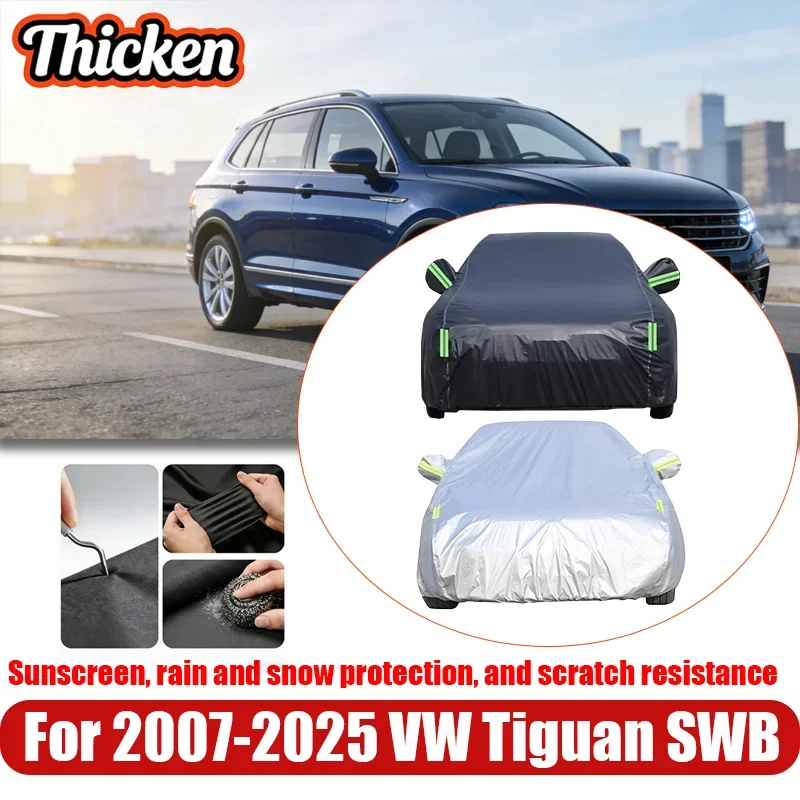 

Suitable for 2007-2025 Volkswagen Tiguan SWB waterproof and windproof belt customization for snow, rain dust and hail protection