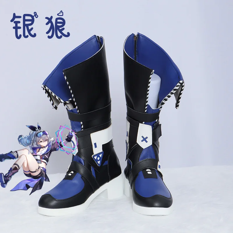 

Honkai Star Rail Silver Wolf Cosplay Shoes Women Men Cos Game Animation Boots