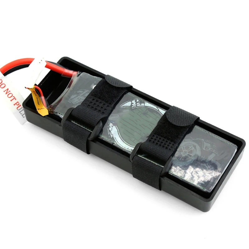 RC Battery Tray Case Battery Box Bracket for SCX10 TRX4 D90 1/8 1/10 RC Car Spare Parts White