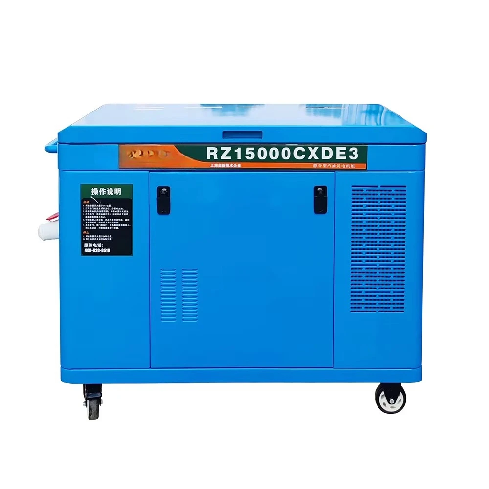 Portable 10kw high-power gasoline generator high-efficiency mobile power supply