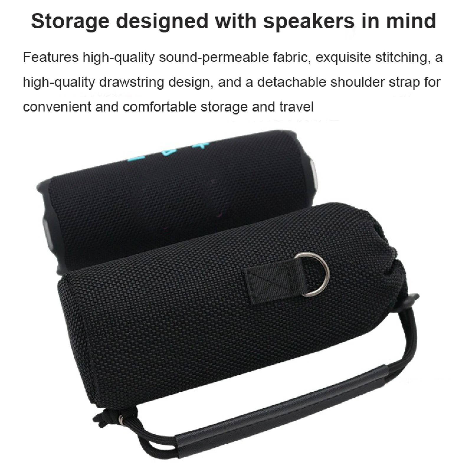 

Portable Speaker Bag for JBL flip7 Speaker Sound Permeable Bags flip7 Outdoors Travel Carrying Case