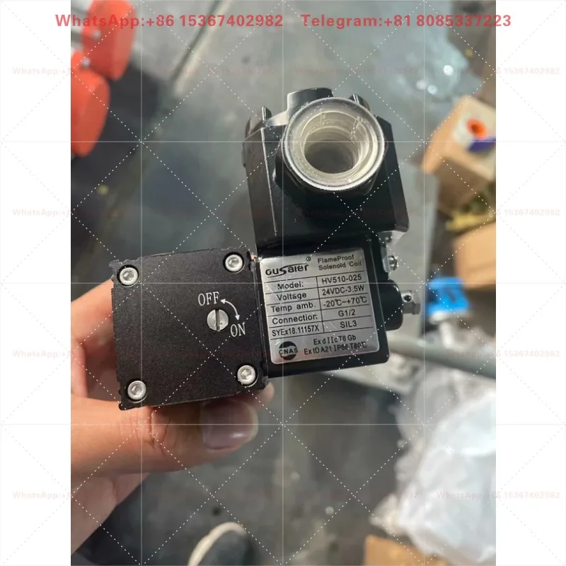 explosion-proof solenoid directional valve HV510-025 integrated explosion-proof solenoid valve CT6-DC24V